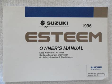 Original 1996 suzuki esteem owners manual. - Gil vicente, auto dos reis magos.